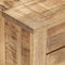 vidaXL - Tv-meubel - 110x30x40 - cm - ruw - mangohout
