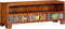 vidaXL - TV-meubel - 110x30x40 - massief - acaciahout - meerkleurig