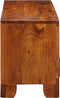 vidaXL - TV-meubel - 110x30x40 - massief - acaciahout - meerkleurig