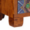 vidaXL - TV-meubel - 110x30x40 - massief - acaciahout - meerkleurig
