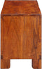 vidaXL - TV-meubel - 110x30x40 - massief - acaciahout - meerkleurig
