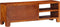 vidaXL - TV-meubel - 110x30x40 - massief - acaciahout - meerkleurig