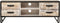 vidaXL - Tv-meubel - 110x30x41 - cm - massief - acaciahout