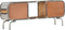 vidaXL - Tv-meubel - 110x30x42 - cm - massief - mangohout