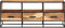 vidaXL - Tv-meubel - 110x30x45 - cm - massief - acaciahout