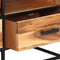 vidaXL - Tv-meubel - 110x30x45 - cm - massief - acaciahout