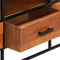 vidaXL - Tv-meubel - 110x30x45 - cm - massief - acaciahout
