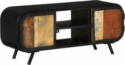 vidaXL - Tv-meubel - 110x30x45 - cm - massief - gerecycled - hout