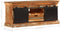 vidaXL - Tv-meubel - 110x30x45 - cm - massief - gerecycled - hout