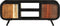 vidaXL - Tv-meubel - 110x30x45 - cm - massief - gerecycled - hout