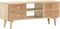 vidaXL - Tv-meubel - 110x30x45 - cm - massief - mangohout