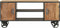 vidaXL - Tv-meubel - 110x30x49 - cm - massief - gerecycled - hout
