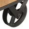 vidaXL - Tv-meubel - 110x30x49 - cm - massief - gerecycled - hout