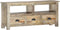 vidaXL - Tv-meubel - 110x30x50 - cm - massief - mangohout