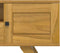 vidaXL - Tv-meubel - 110x30x50 - cm - massief - teakhout