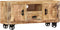 vidaXL - Tv-meubel - 110x30x50 - cm - ruw - mangohout