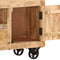 vidaXL - Tv-meubel - 110x30x50 - cm - ruw - mangohout