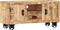 vidaXL - Tv-meubel - 110x30x50 - cm - ruw - mangohout