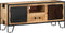vidaXL - Tv-meubel - 110x31x46 - cm - ruw - mangohout