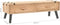 vidaXL - Tv-meubel - 110x33x35 - cm - massief - vurenhout