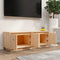 vidaXL - Tv-meubel - 110x34x40 - cm - massief - grenenhout