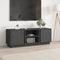 vidaXL - Tv-meubel - 110x35x40,5 - cm - massief - grenenhout - grijs