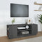 vidaXL - Tv-meubel - 110x35x40,5 - cm - massief - grenenhout - grijs