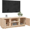 vidaXL - Tv-meubel - 110x35x40,5 - cm - massief - grenenhout