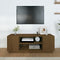 vidaXL - Tv-meubel - 110x35x40,5 - cm - massief - grenenhout - honingbruin