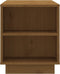 vidaXL - Tv-meubel - 110x35x40,5 - cm - massief - grenenhout - honingbruin