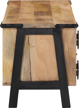 vidaXL - Tv-meubel - 110x35x40 - cm - massief - mangohout