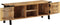 vidaXL - Tv-meubel - 110x35x40 - cm - massief - mangohout