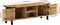 vidaXL - Tv-meubel - 110x35x40 - cm - massief - mangohout