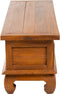 vidaXL - Tv-meubel - 110x35x40 - cm - massief - teakhout
