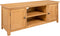 vidaXL - Tv-meubel - 110x35x44 - cm - massief - eikenhout