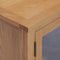 vidaXL - Tv-meubel - 110x35x44 - cm - massief - eikenhout