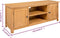 vidaXL - Tv-meubel - 110x35x44 - cm - massief - eikenhout