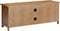 vidaXL - Tv-meubel - 110x35x44 - cm - massief - eikenhout
