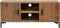 vidaXL - Tv-meubel - 110x35x48 - cm - massief - grenenhout - bruin