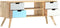 vidaXL - Tv-meubel - 110x35x48 - cm - massief - mangohout