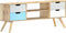 vidaXL - Tv-meubel - 110x35x48 - cm - massief - mangohout