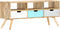 vidaXL - Tv-meubel - 110x35x48 - cm - massief - mangohout