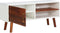 vidaXL - Tv-meubel - 110x35x50 - cm - massief - acaciahout - en - MDF