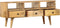 vidaXL - Tv-meubel - 110x36x50 - cm - massief - mangohout