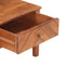vidaXL - Tv-meubel - 110x40x41 - cm - massief - acaciahout