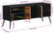 vidaXL - Tv-meubel - 112x31x45 - cm - massief - gerecycled - teakhout