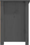 vidaXL - Tv-meubel - 114x35x52 - cm - massief - grenenhout - grijs