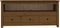 vidaXL - Tv-meubel - 114x35x52 - cm - massief - grenenhout - honingbruin