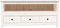 vidaXL - Tv-meubel - 114x35x52 - cm - massief - grenenhout - wit