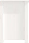vidaXL - Tv-meubel - 114x35x52 - cm - massief - grenenhout - wit